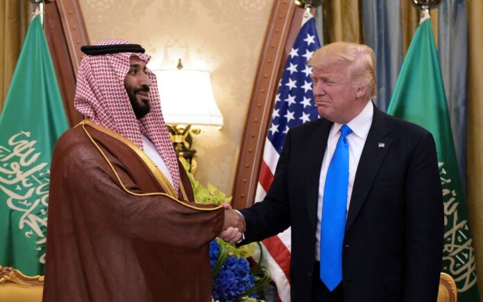 ترامب والأمير محمد بن سلمان